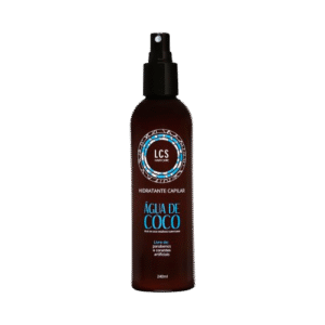 Hidratante Capilar Para Todos os Tipos de Cabelo Água de Coco Lcs