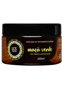 Máscara Maçã Verde Lcs Para Raiz Oleosa E Pontas Secas 200 ml