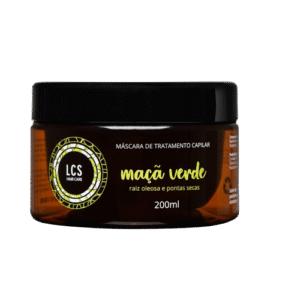 Máscara Maçã Verde Lcs Para Raiz Oleosa E Pontas Secas 200 ml