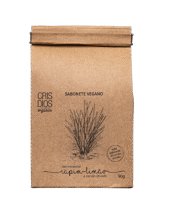 Sabonete Óleos Essenciais de Capim-limão Com Carvão Ativado Cris Dios