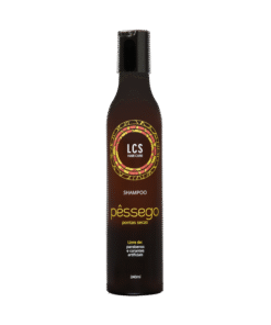 Shampoo Pêssego Lcs Para Cabelos Ressecados 240 ml