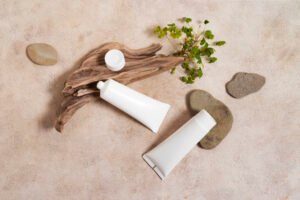 Cosméticos biodegradáveis.